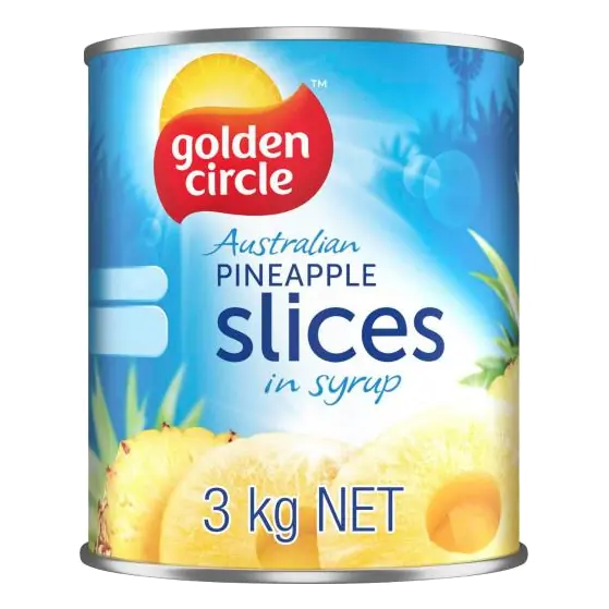 Aussie Pineapple Slices In Syrup