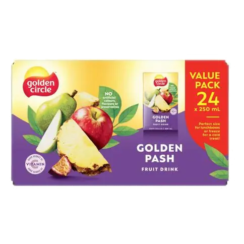 Golden Pash Fruit Drink 24x250ml