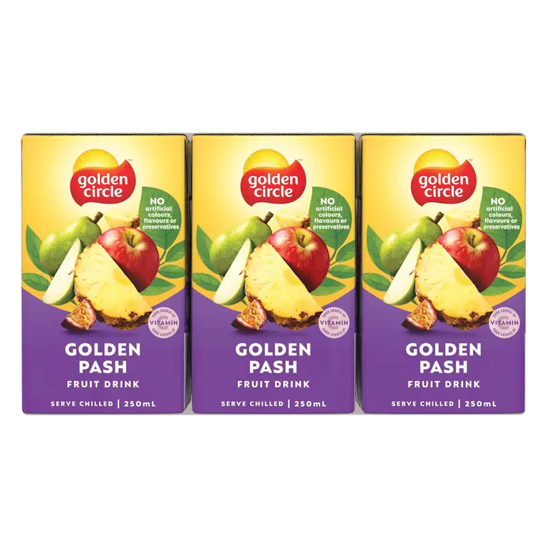 Golden Pash Fruit Drink Multipack Poppers