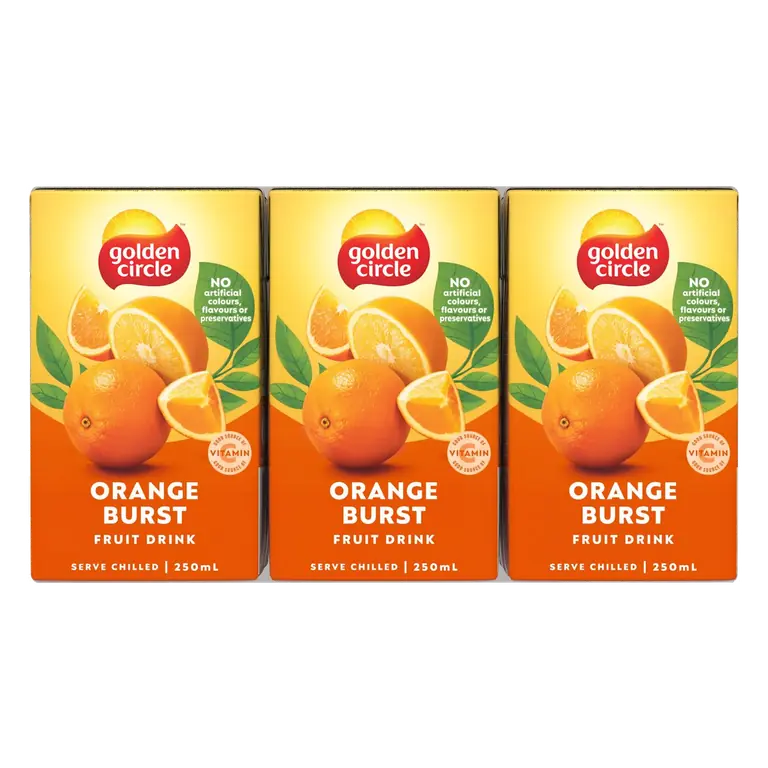 Orange Burst Fruit Drink Multipack Poppers