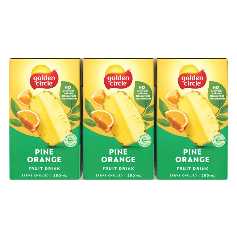 Pine Orange Fruit Drink Multipack Poppers