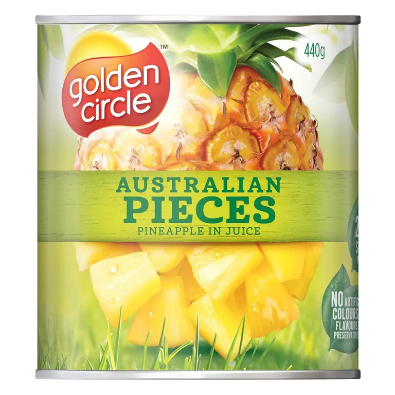 Pineapple Pieces In Natural Juice