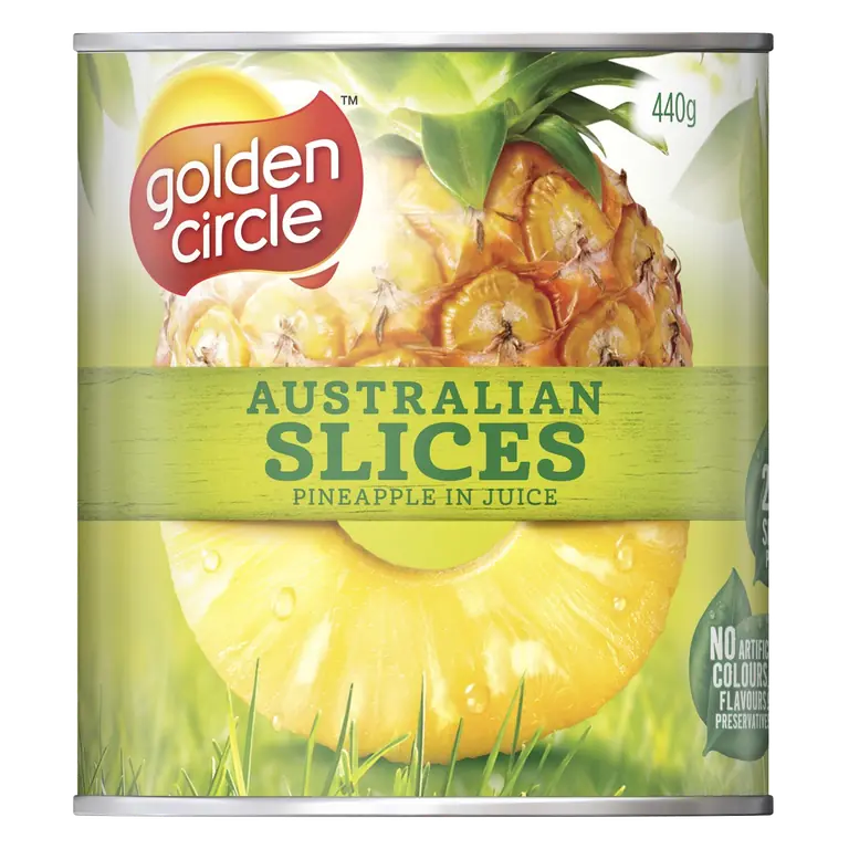 Pineapple Sliced In Natural Juice
