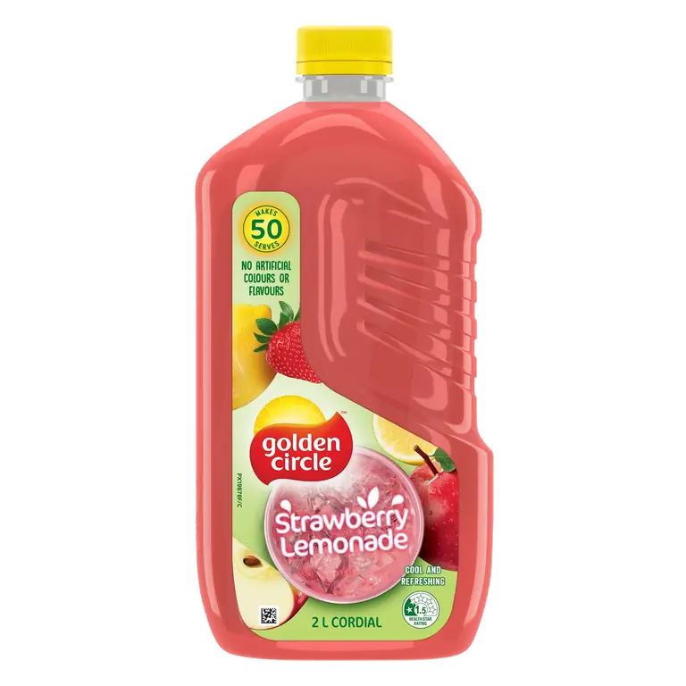 Strawberry Lemonade Cordial