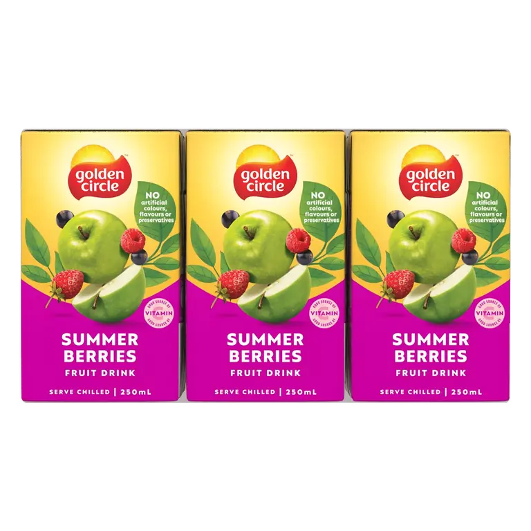 Summer Berries Fruit Drink Multipack Poppers