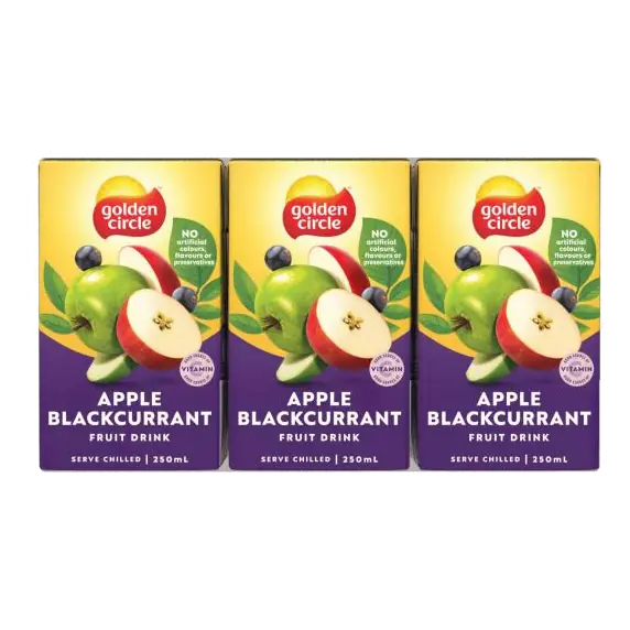 Tetra Drink Apple Blackcurrant 6 Pack
