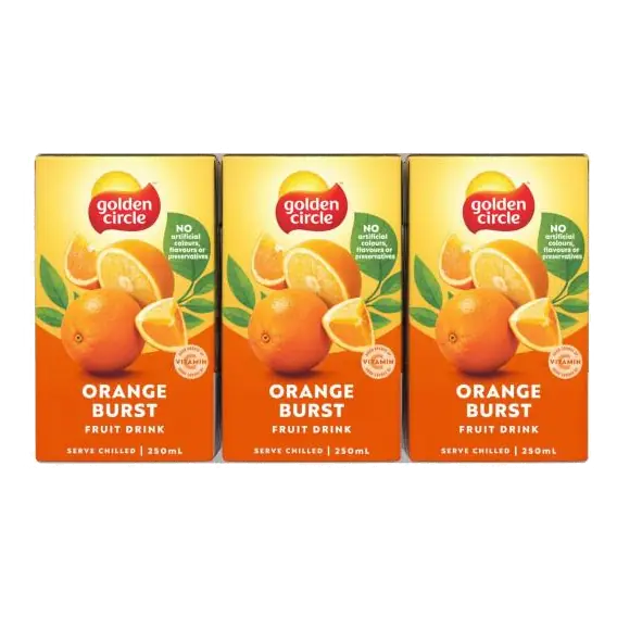 Tetra Drink Orange 6 Pack