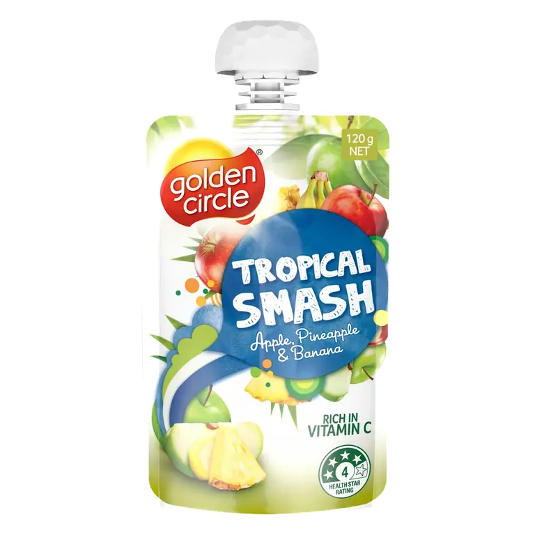Tropical Smash Apple, Pineapple & Bananan Pouch