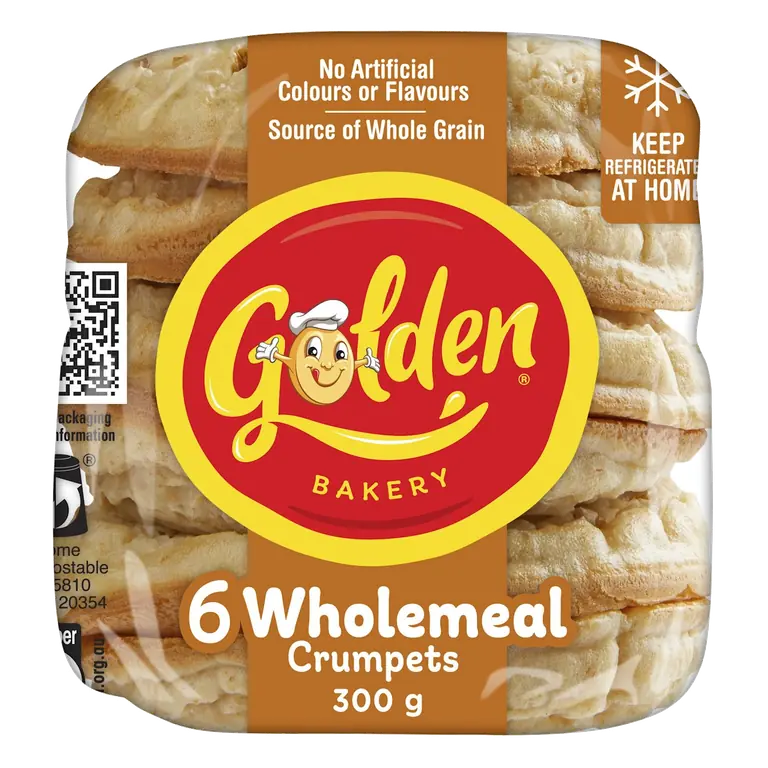 Crumpets Wholemeal