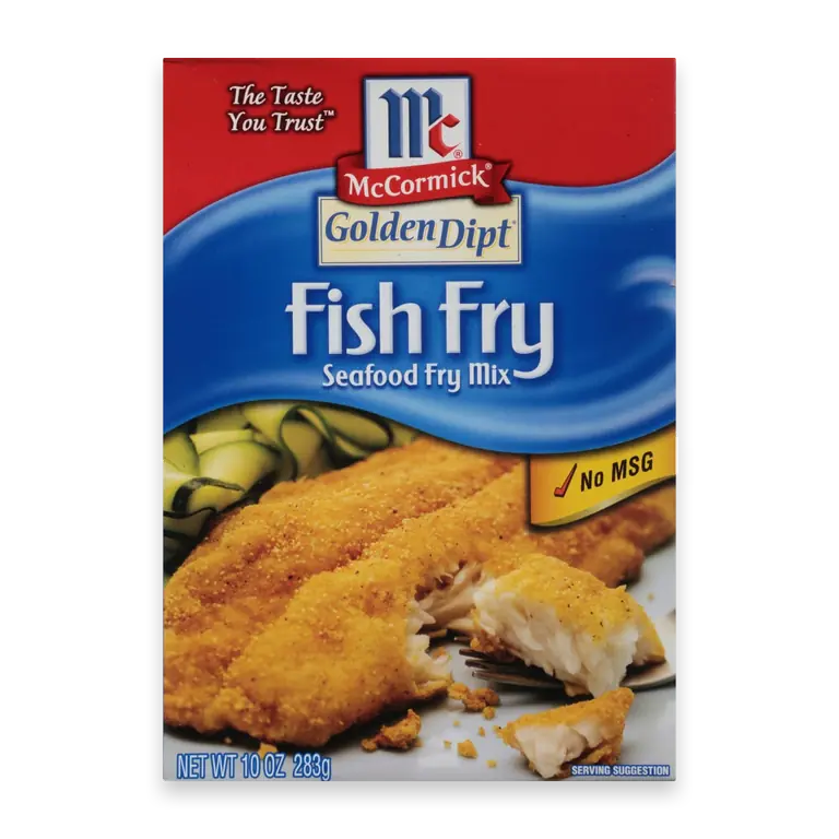 McCormick GOLDEN DIPT Fish Fry Seafood Fry Mix