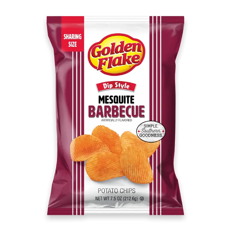 Mesquite Barbecue Dip Style Potato Chips