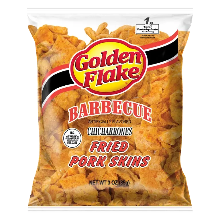 Golden Flake Pork Skins, 3oz