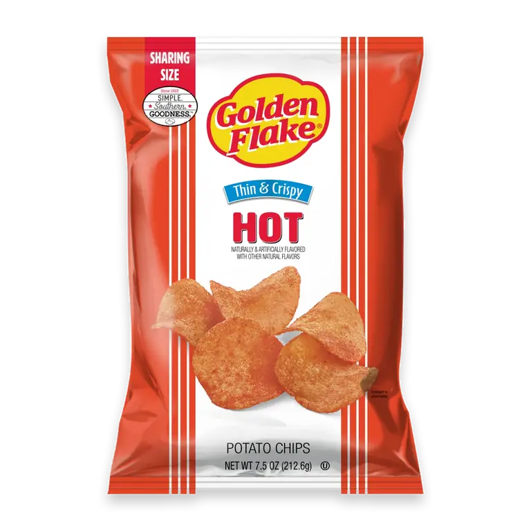 Thin & Crispy Hot Potato Chips