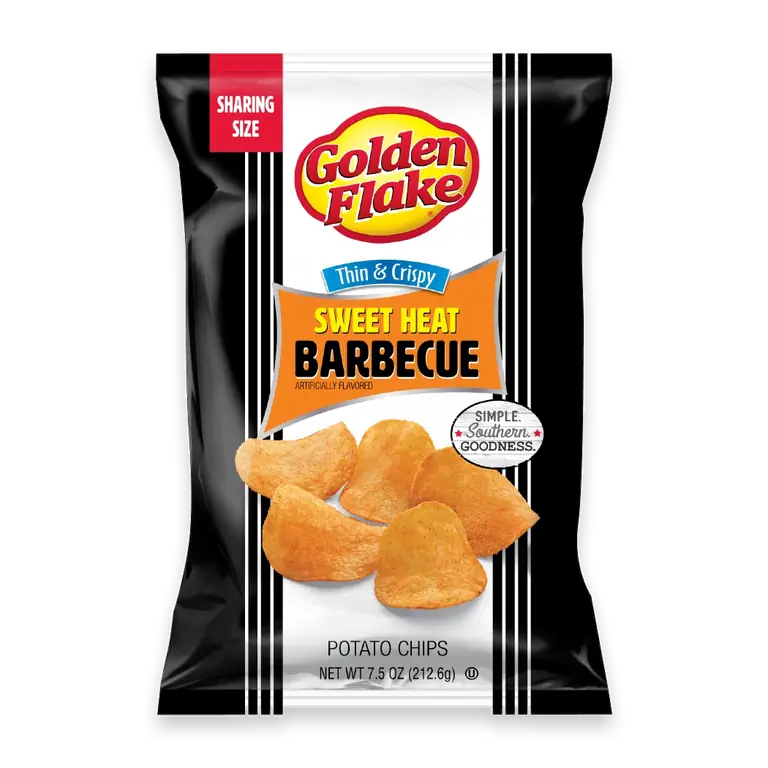 Thin & Crispy Sweet Heat Barbecue Potato Chips