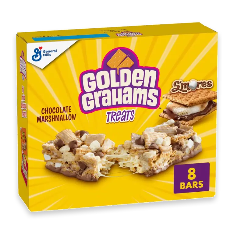 General Mills Golden Grahams S'mores Cereal Treat Bars