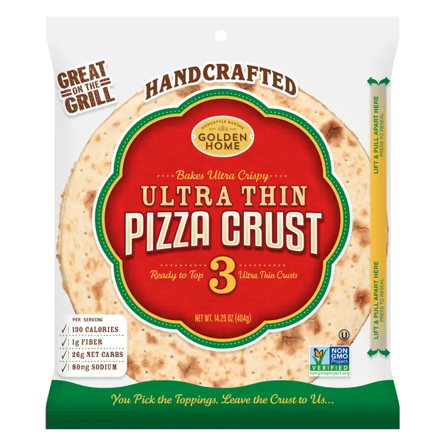 Ultra Thin Pizza Crust 12 Inch - 3 ct
