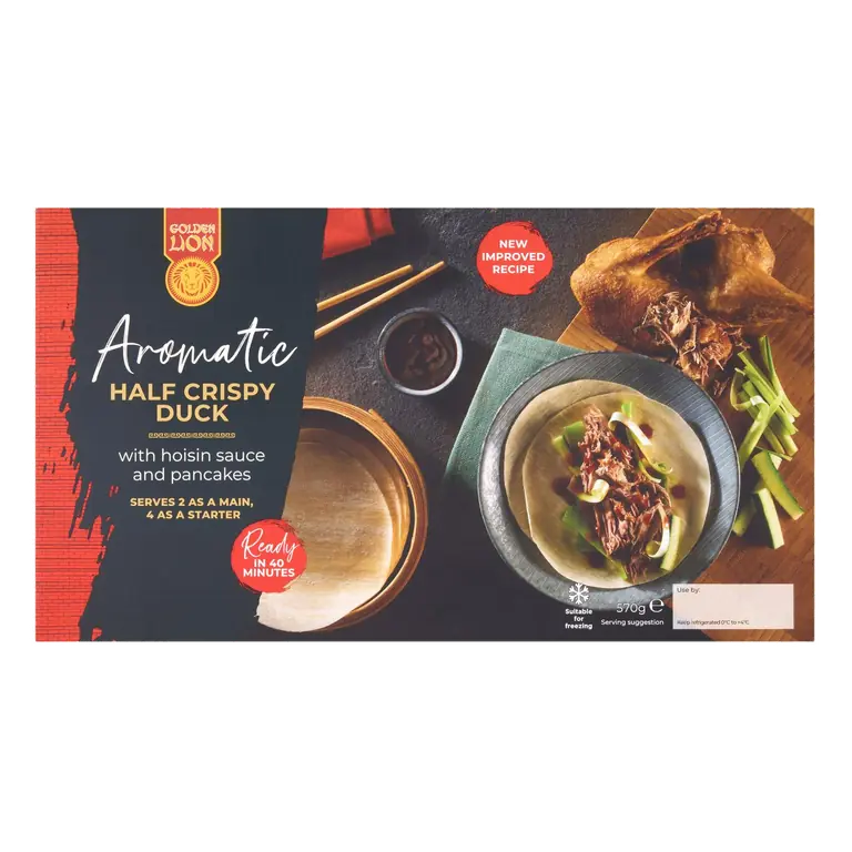 Aromatic Half Crispy Duck with Hoisin Sauce & Pancakes 570g