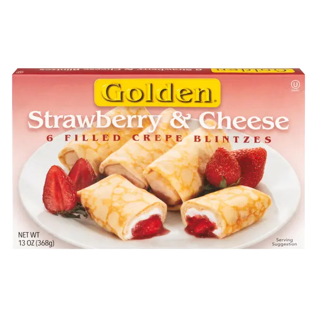Strawberry & Cheese Blintzes - 6 ct Frozen