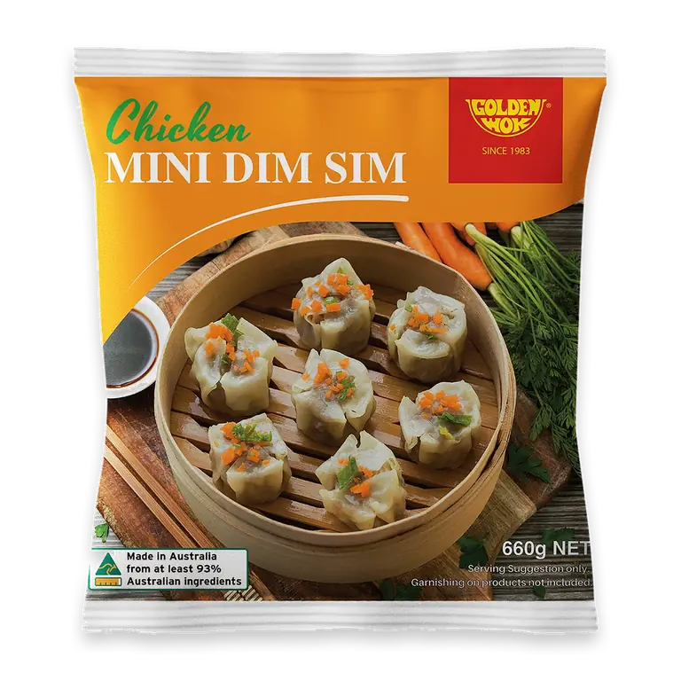 Asian Mini Chicken Dim Sims