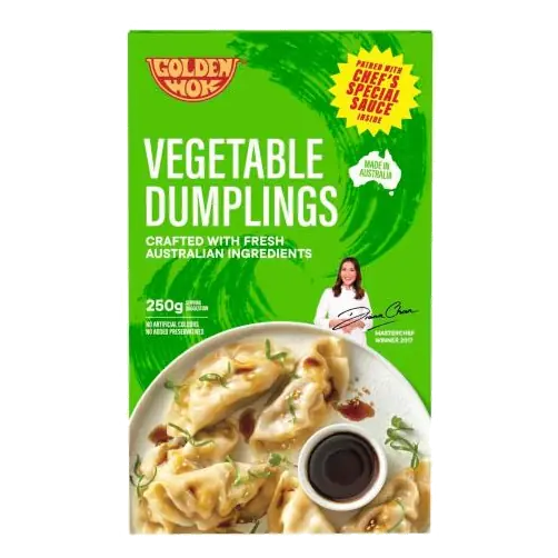 Diana Chan's Vegetable Dumplings With Chefs Special Sauce