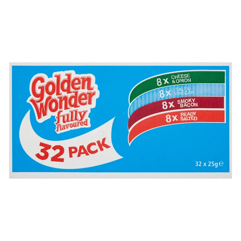 Golden Wonder Fully Flavoured 32 x 25g