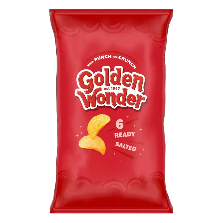 Golden Wonder Ready Salted 6 x 25g