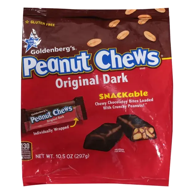 Peanut Chews, Original Dark
