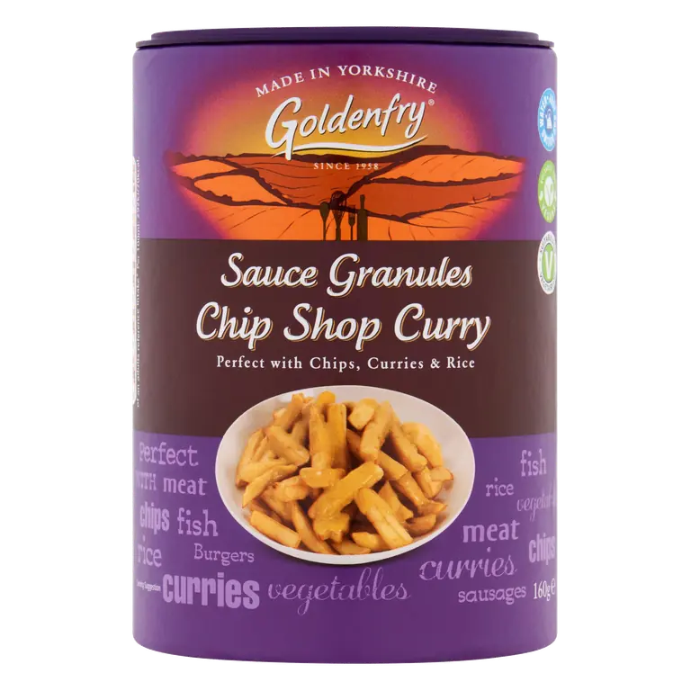 Goldenfry Sauce Granules Chip Shop Curry 160g