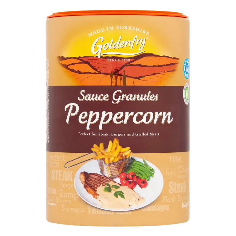 Goldenfry Sauce Granules Peppercorn 160g