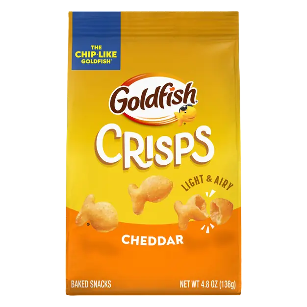 Crisps Cheddar Baked Chip Crackers