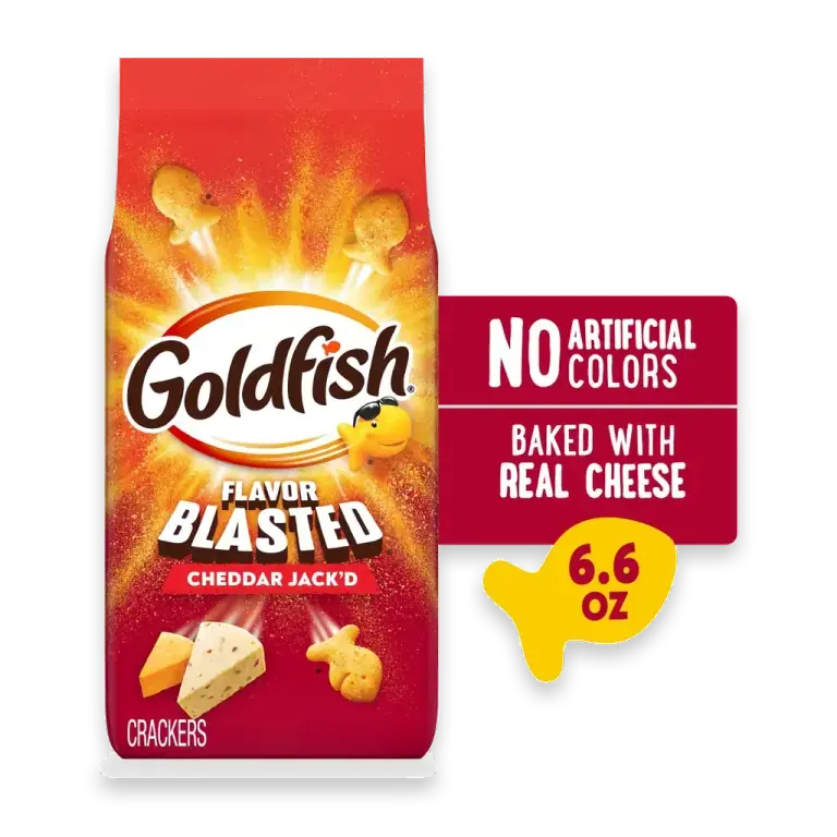 Flavor Blasted Cheddar Jack'D Crackers