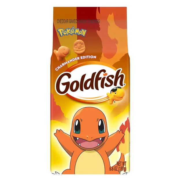 Pokemon Charmander Edition Cheddar Cheese Crackers