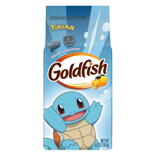 Pokemon Squirtle Edition Cheddar Cheese Crackers