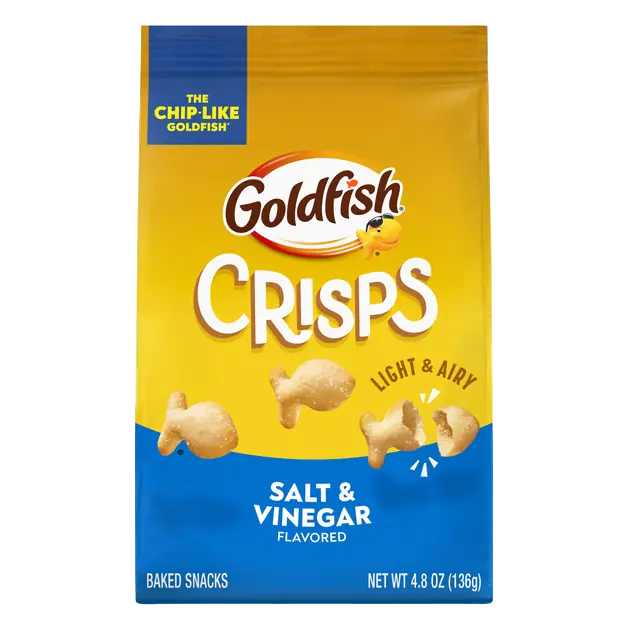 Salt & Vinegar Baked Snack Crisps
