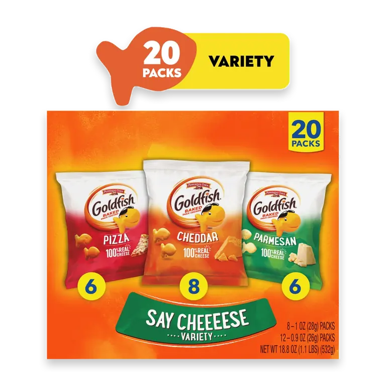 Say Cheese Crackers Variety Pack