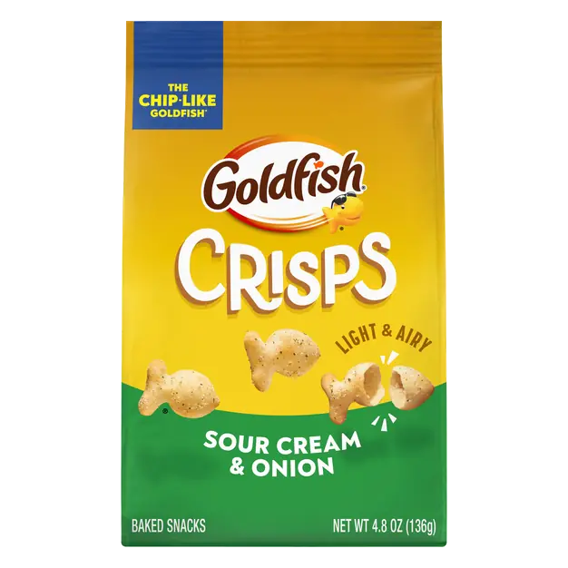 Sour Cream & Onion Baked Snack Crisps