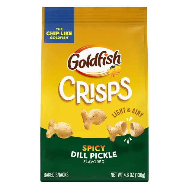 Spicy Dill Pickle Baked Snack Crisps
