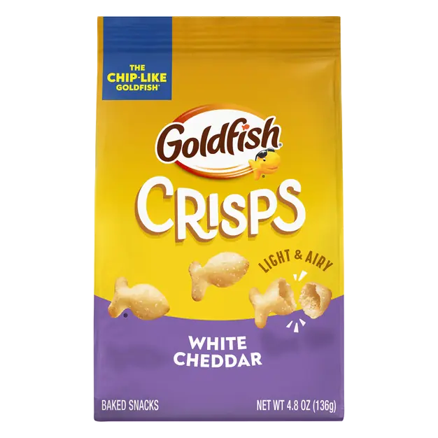 White Cheddar Baked Snack Crisps