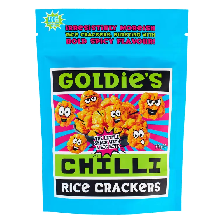 Goldie's Thai Chilli Rice Crispies 70g