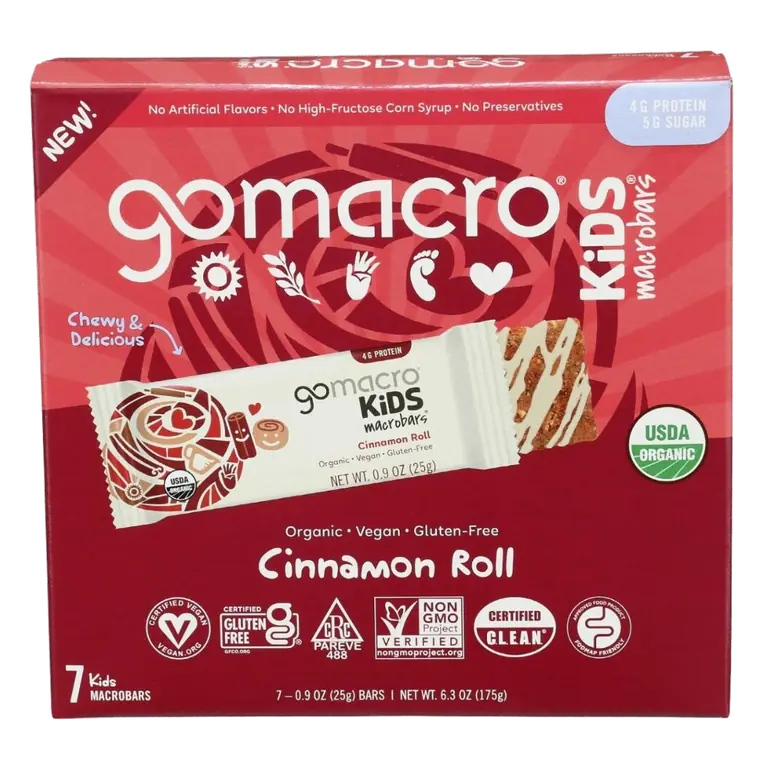Cinnamon Roll Kids Macrobars