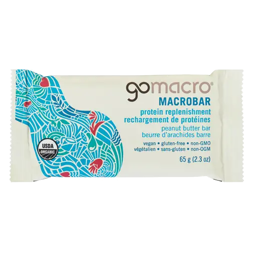 Gluten-Free Vegan Macrobar Peanut Butter 65 g