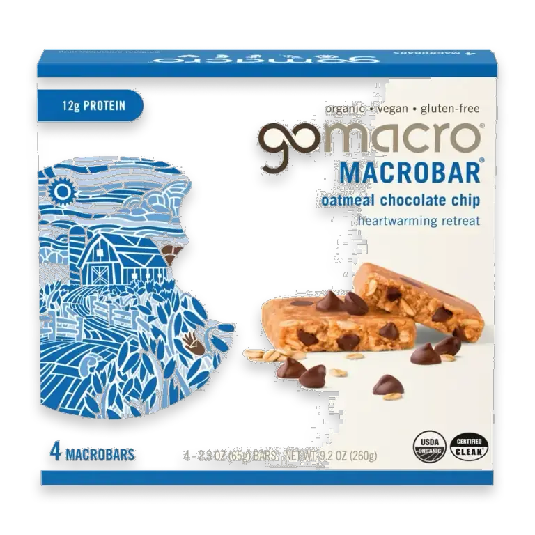 Oatmeal Chocolate Chip MacroBar 4ct Multipack