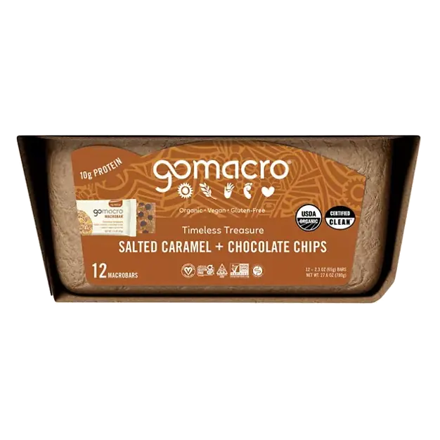 Salted Caramel + Chocolate Chips MacroBar