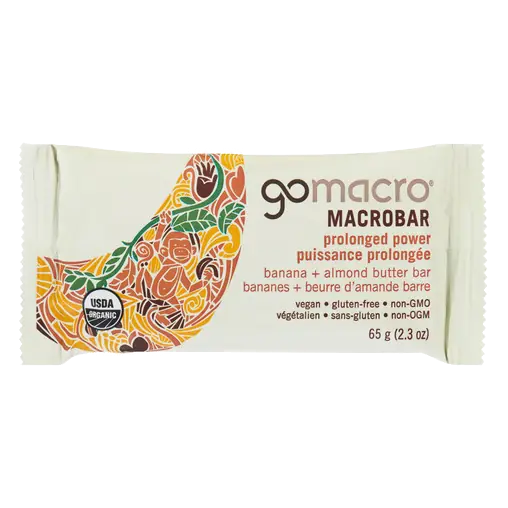 Vegan Macrobar Banana & Almond Butter 65 g