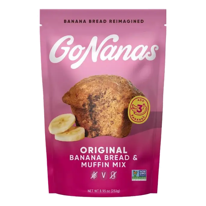 GoNanas Gluten Free Original Banana Bread Mix, 8.95oz