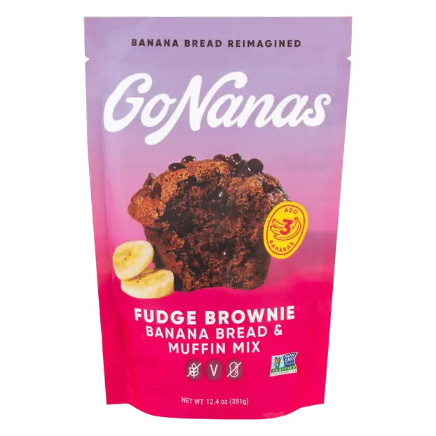 Vegan Gluten Free Fudge Brownie Banana Bread Mix