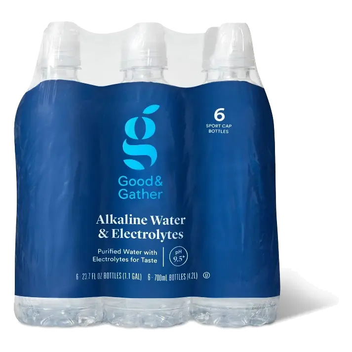 Alkaline Water - 6pk/23.7 fl oz Bottles - Good & Gather™
