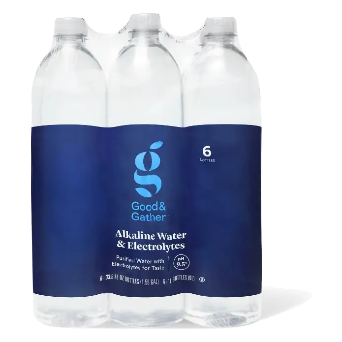 Alkaline Water and Electrolytes - 6pk/1L Bottles - Good & Gather™