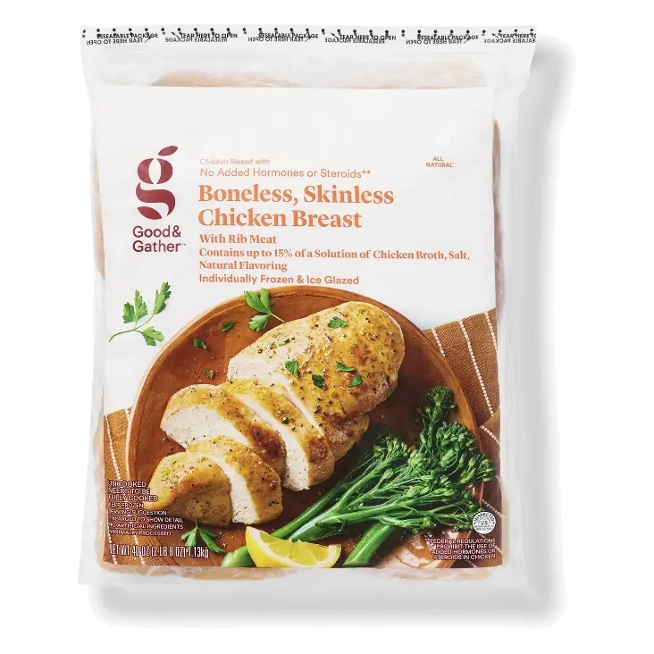 All Natural Boneless & Skinless Breast - Frozen - 40oz - Good & Gather™