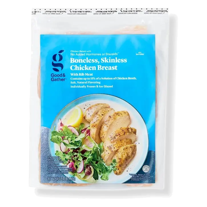 All Natural Boneless Skinless Chicken Breast - Frozen - 64oz - Good & Gather™